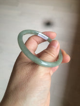 Load image into Gallery viewer, 51.5mm certified 100% natural Type A oily dark green oval jadeite jade bangle AZ46-1488
