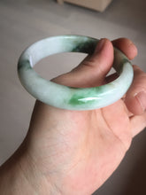 Load image into Gallery viewer, 57.7mm certified Type A 100% Natural sunny green yellow brown white Jadeite Jade bangle D136-1720
