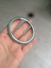 Load image into Gallery viewer, 51.5mm certified 100% natural Type A oily dark green oval jadeite jade bangle AZ46-1488
