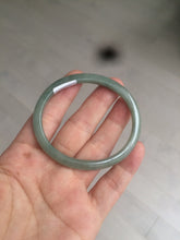 Load image into Gallery viewer, 51.5mm certified 100% natural Type A oily dark green oval jadeite jade bangle AZ46-1488
