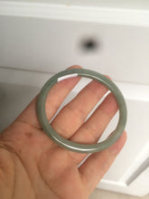 Load image into Gallery viewer, 51.5mm certified 100% natural Type A oily dark green oval jadeite jade bangle AZ46-1488
