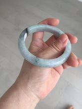 Load image into Gallery viewer, 59mm Certified Type A 100% Natural green gray purple Jadeite Jade bangle AH95-4489
