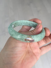 Load image into Gallery viewer, 53.7mm Certified 100% natural Type A sunny green red jadeite jade bangle BQ19-5461
