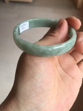 Load image into Gallery viewer, 53.8mm certified Type A 100% Natural green thin Jadeite Jade bangle D134-2835
