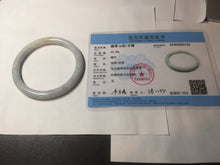 Load image into Gallery viewer, 57.5mm certified 100% natural type A light green/purple/yellow(FU LU SHOU) round cut jadeite jade bangle BN57-3122
