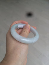 Load image into Gallery viewer, 52mm Certified Type A 100% Natural light green/purple Jadeite Jade bangle Q127-0309
