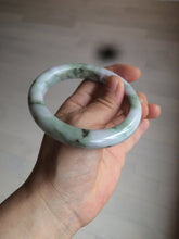 Load image into Gallery viewer, 58.8mm Certified Type A 100% Natural green/purple/brown Jadeite Jade bangle C86-5287
