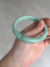 Load image into Gallery viewer, 55.5mm Certified 100% natural Type A sunny green brown jadeite jade bangle BQ18-5460
