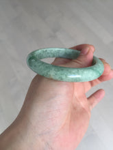 Load image into Gallery viewer, 55.5mm Certified 100% natural Type A sunny green brown jadeite jade bangle BQ18-5460
