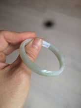 Load image into Gallery viewer, 46mm Certified Type A 100% Natural green/yellow/purple Jadeite Jade bangle Q126-7338
