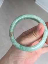 Load image into Gallery viewer, 55.5mm Certified 100% natural Type A sunny green brown jadeite jade bangle BQ18-5460
