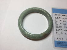 Load image into Gallery viewer, 53.7mm Certified 100% natural Type A sunny green red jadeite jade bangle BQ19-5461
