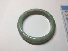 Load image into Gallery viewer, 53.7mm Certified 100% natural Type A sunny green red jadeite jade bangle BQ19-5461
