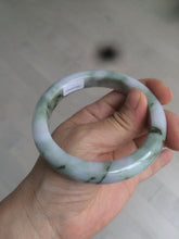 Load image into Gallery viewer, 58.8mm Certified Type A 100% Natural green/purple/brown Jadeite Jade bangle C86-5287
