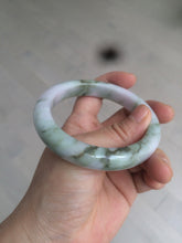 Load image into Gallery viewer, 58.8mm Certified Type A 100% Natural green/purple/brown Jadeite Jade bangle C86-5287
