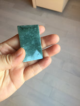 Load image into Gallery viewer, 100% natural blue/gray Guatemala  jadeite jade Guanyin (观音) safe and sound pendant/worry stone/decor PD194
