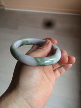 Load image into Gallery viewer, 58.8mm Certified Type A 100% Natural green/purple/brown Jadeite Jade bangle C85-5282
