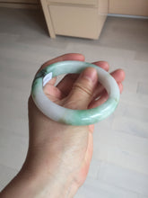 Load image into Gallery viewer, 57mm certified 100% natural type A sunny green/purple/yellow jadeite jade bangle BN101-7704
