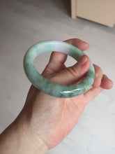 Load image into Gallery viewer, 57mm certified 100% natural type A sunny green/purple/brown jadeite jade bangle BN99-7710
