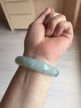 Load image into Gallery viewer, 51.4mm Certified Type A 100% Natural icy watery light green jadeite Jade bangle BK123-3400
