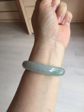 Load image into Gallery viewer, 51.4mm Certified Type A 100% Natural icy watery light green jadeite Jade bangle BK123-3400
