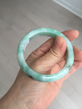 Load image into Gallery viewer, 卖了 53mm 100% natural certified sunny green/dark green jadeite jade bangle BK80-5244
