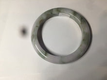 Load image into Gallery viewer, 59mm Certified Type A 100% Natural green/purple/brown pink camouflage color Jadeite Jade bangle BG69-5292
