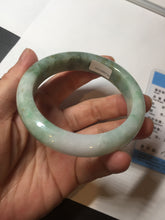 Load image into Gallery viewer, 57mm certified 100% natural type A sunny green/purple/brown jadeite jade bangle BN99-7710
