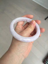Load image into Gallery viewer, 62.5mm Certified Type A 100% Natural white/purple jadeite Jade bangle BK78-0366
