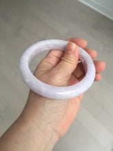 Load image into Gallery viewer, 62.5mm Certified Type A 100% Natural white/purple jadeite Jade bangle BK78-0366
