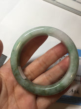 Load image into Gallery viewer, 57mm certified 100% natural type A sunny green/purple/brown jadeite jade bangle BN99-7710
