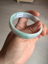 Load image into Gallery viewer, 54mm certified Type A 100% Natural sunny green yellow thin Jadeite Jade bangle AY93-1326
