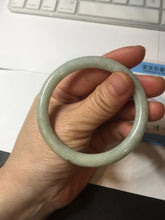 Load image into Gallery viewer, 52mm certified 100% natural Type A light green round cut jadeite jade bangle BS7-9561
