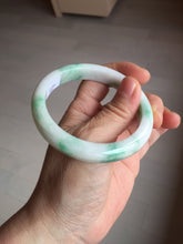 Load image into Gallery viewer, 55.5mm Certified 100% natural Type A sunny green yellow jadeite jade bangle BM25-4425
