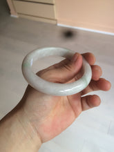 Load image into Gallery viewer, 59mm Certified Type A 100% Natural sunny green/purple/white Jadeite Jade bangle A108-5413
