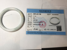 Load image into Gallery viewer, 62.9mm certified 100% natural Type A light green round cut jadeite jade bangle BS14-9566
