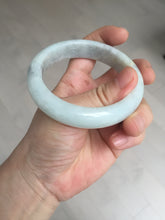 Load image into Gallery viewer, 56.5mm 100% natural type A white/light green jadeite jade bangle BN103-9764
