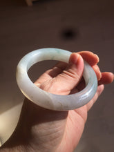 Load image into Gallery viewer, 55mm Certified 100% natural Type A icy watery light green  jadeite jade bangle BH33-5829
