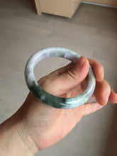 Load image into Gallery viewer, 56.4 mm certificated Type A 100% Natural green purple yellow Jadeite Jade bangle BL64-6220
