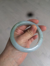 Load image into Gallery viewer, 57.5 mm Certified Type A 100% Natural green/purple Jadeite Jade bangle AX57-0356
