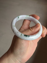 Load image into Gallery viewer, 56.4 mm certificated Type A 100% Natural green purple white Jadeite Jade bangle BL65-6232
