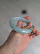 Load image into Gallery viewer, 57.5 mm Certified Type A 100% Natural green/purple Jadeite Jade bangle AX57-0356
