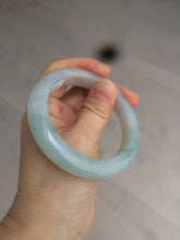 Load image into Gallery viewer, 55mm Certified 100% natural Type A icy watery light green  jadeite jade bangle BH33-5829
