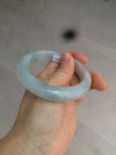 Load image into Gallery viewer, 55mm Certified 100% natural Type A icy watery light green  jadeite jade bangle BH33-5829
