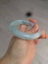 Load image into Gallery viewer, 55mm Certified 100% natural Type A icy watery light green  jadeite jade bangle BH33-5829
