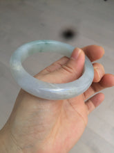 Load image into Gallery viewer, 55mm Certified 100% natural Type A icy watery light green  jadeite jade bangle BH33-5829
