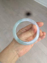 Load image into Gallery viewer, 55mm Certified 100% natural Type A icy watery light green  jadeite jade bangle BH33-5829
