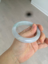 Load image into Gallery viewer, 55mm Certified 100% natural Type A icy watery light green  jadeite jade bangle BH33-5829
