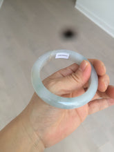 Load image into Gallery viewer, 55mm Certified 100% natural Type A icy watery light green  jadeite jade bangle BH33-5829
