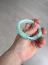 Load image into Gallery viewer, 54mm Certified Type A 100% Natural apple green dark green Jadeite Jade bangle BM23-0236
